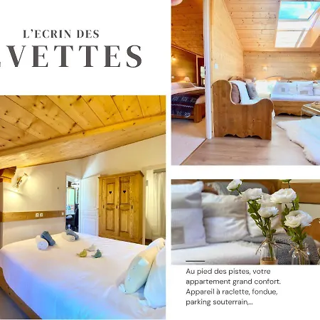 Appt 3ch, Au Pied Des Pistes à La Déco Soignée *